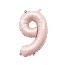 Load image into Gallery viewer, 32&quot; Ellie&#39;s Barely Blush Mylar Number Balloons (1 Count) - Ellie&#39;s Brand
