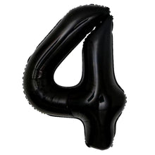 Load image into Gallery viewer, 42&quot; Ellie&#39;s Black Mylar Number Balloons (1 Count) - Ellie&#39;s Brand
