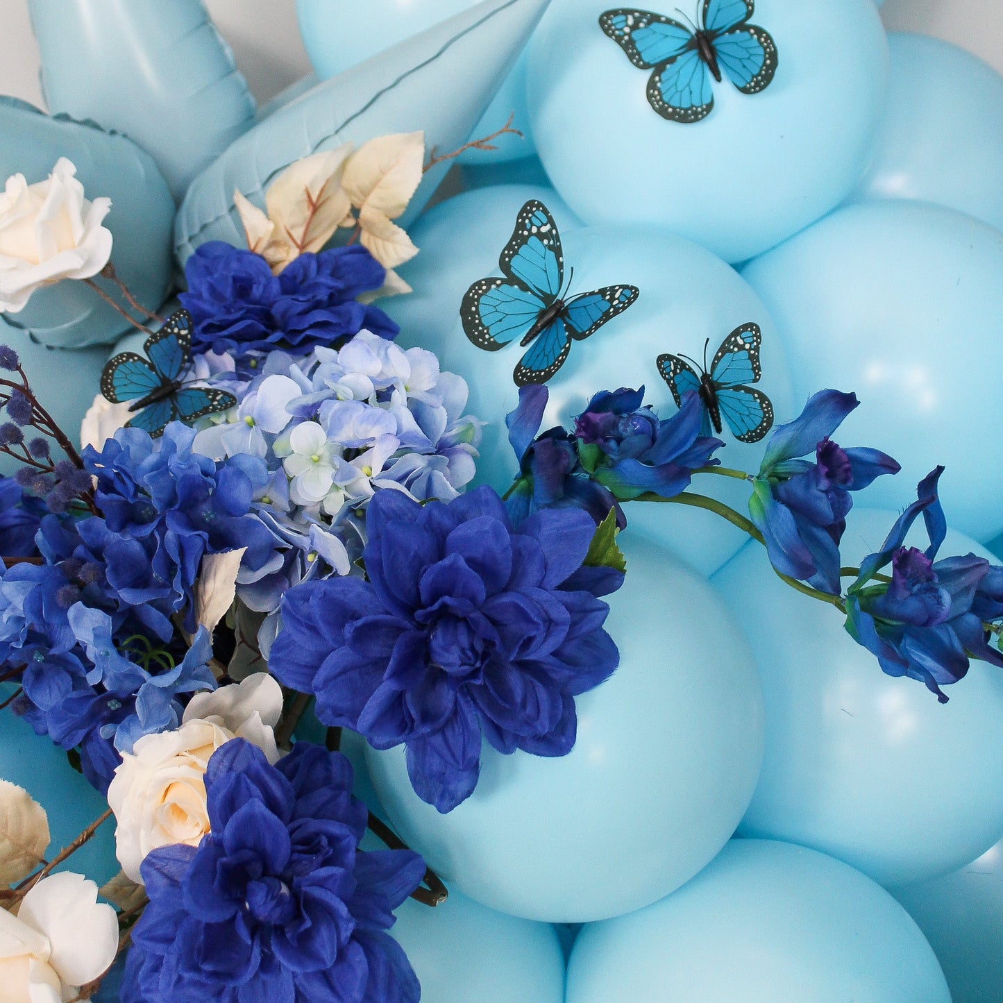 11" Ellie's Blue Mist (Pastel Blue) Latex Balloons (12 Count) - Ellie's Brand