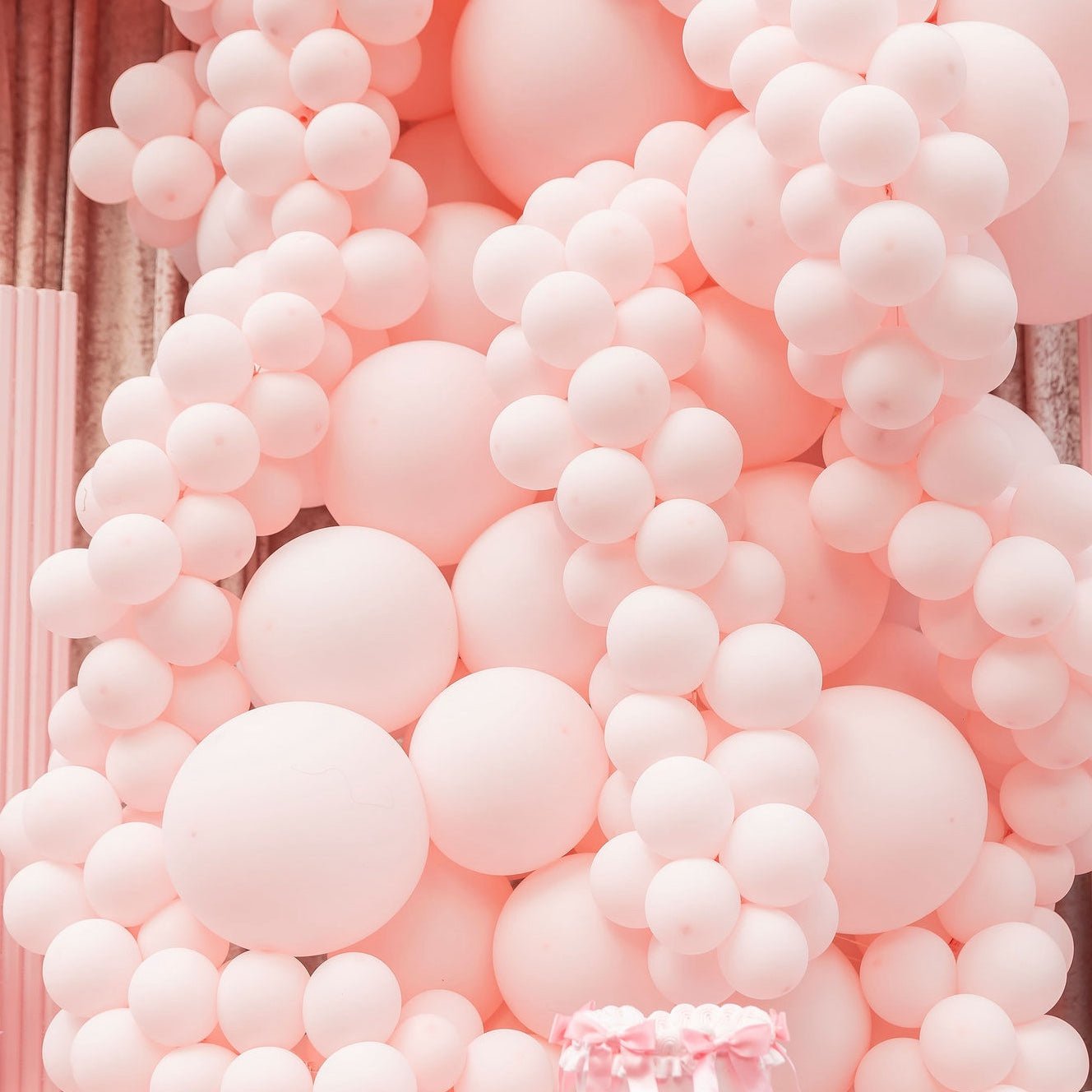 11" Ellie's Pink Lemonade (Pastel Pink) Latex Balloons (12 Count) - Ellie's Brand