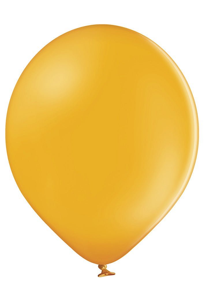 17" Ellie's Honeycomb (Yellow Orange) Latex Balloons (25 Count) - Ellie's Brand