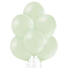 Load image into Gallery viewer, 17&quot; Ellie&#39;s Kiwi Kiss (Pastel Green) Latex Balloons (25 Count) - Ellie&#39;s Brand
