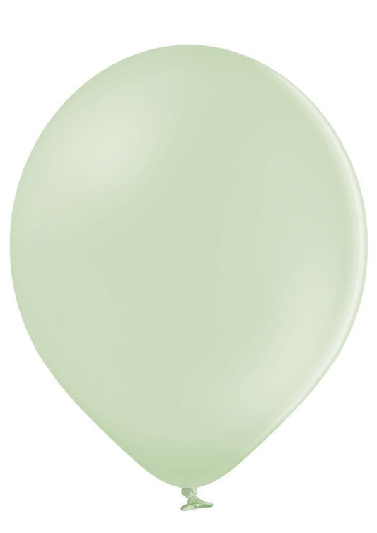 17" Ellie's Kiwi Kiss (Pastel Green) Latex Balloons (25 Count) - Ellie's Brand