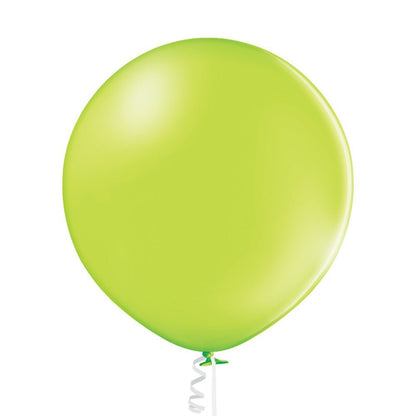 17" Ellie's Lime Twist (Bright Green) Latex Balloons (25 Count) - Ellie's Brand