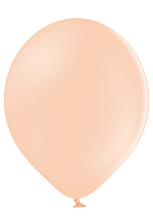 17" Ellie's Sherbert Peach Latex Balloons (25 Count) - Ellie's Brand