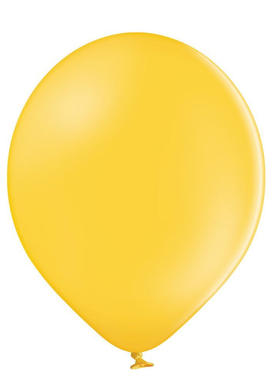 17" Ellie's Sunshine Yellow Latex Balloons (25 Count) - Ellie's Brand