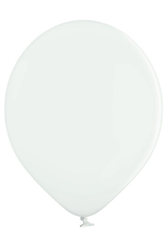 17" Ellie's White Latex Balloons (25 Count) - Ellie's Brand