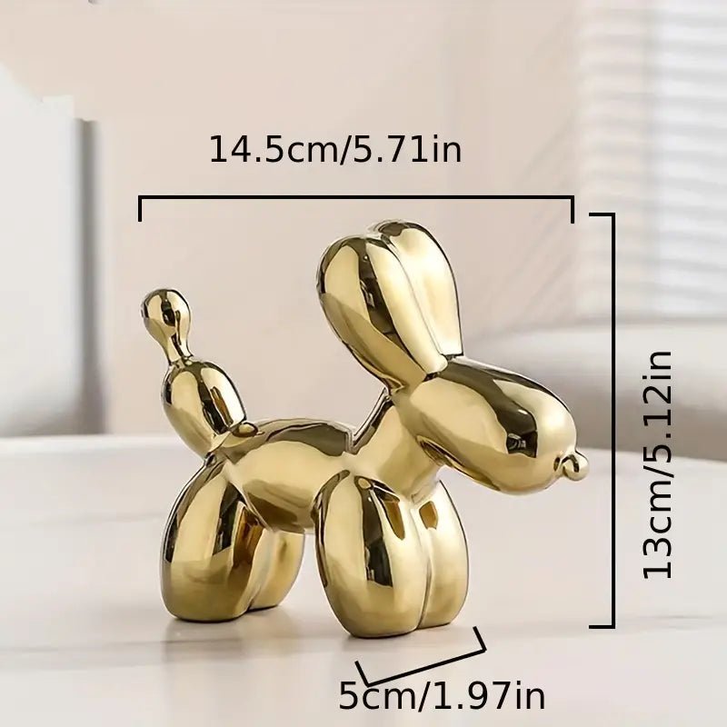 6" Balloon Dog Statue Figure - Ellie's Brand