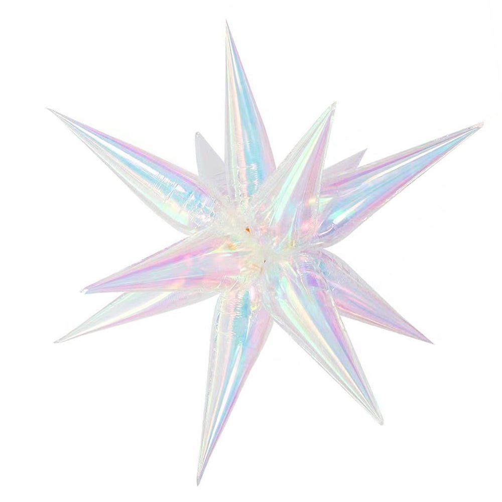 Ellie's Iridescent Starburst Cluster Balloon (26 Inches) - Ellie's Brand