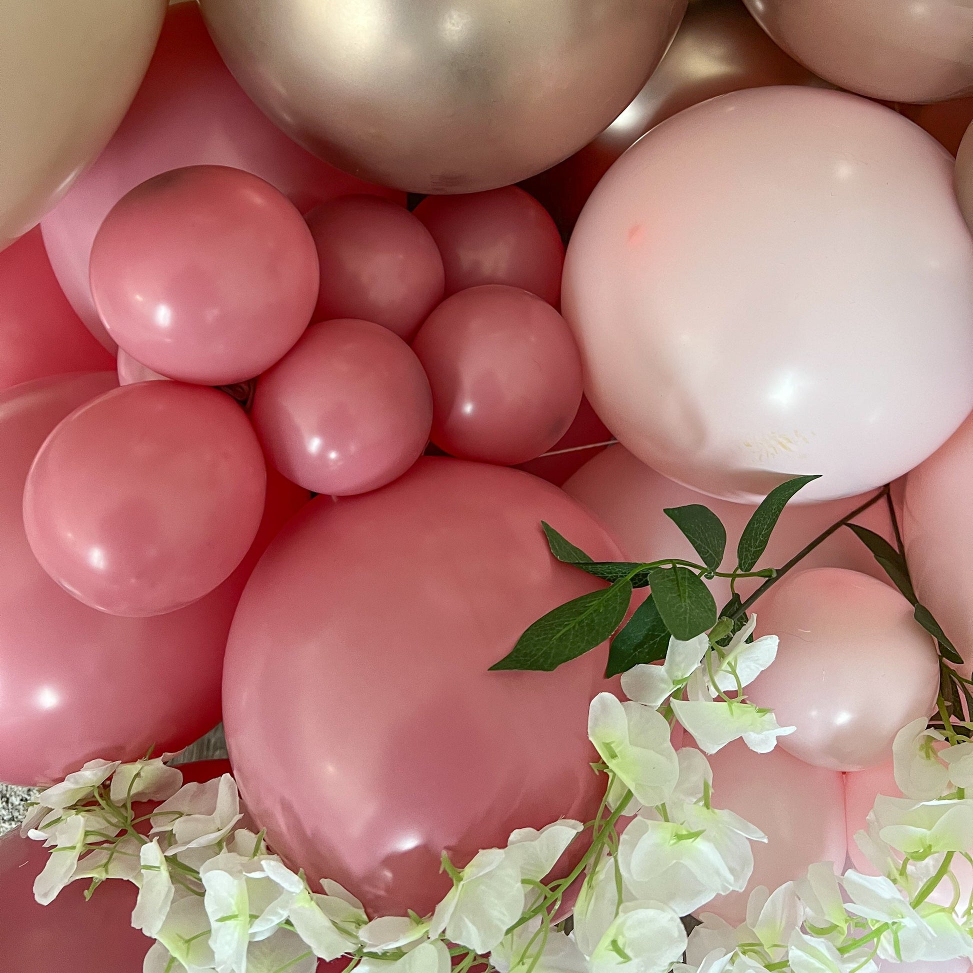 11" Ellie's Dusty Rose Latex Balloons (100 Count) - Ellie's Brand