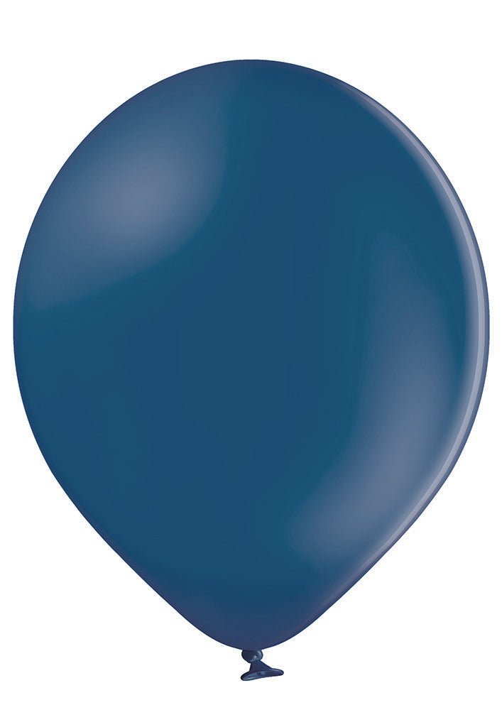 11" Ellie's Navy (Dark Blue) Latex Balloons (100 Count) - Ellie's Brand