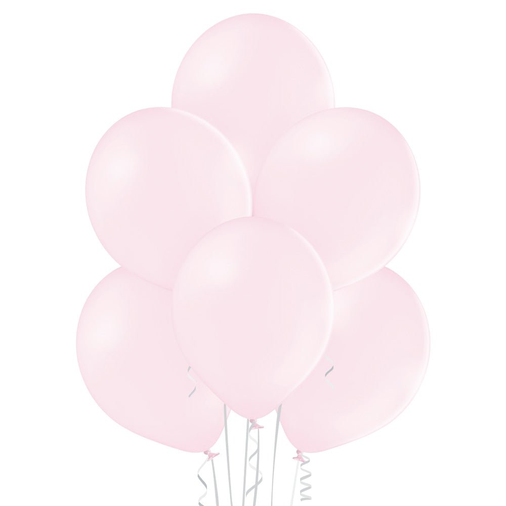 11" Ellie's Pink Lemonade (Pastel Pink) Latex Balloons (12 Count) - Ellie's Brand