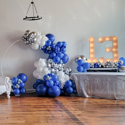 11" Ellie's Royal Blue Latex Balloons (100 Count) - Ellie's Brand