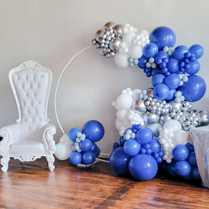 11" Ellie's Royal Blue Latex Balloons (12 Count) - Ellie's Brand