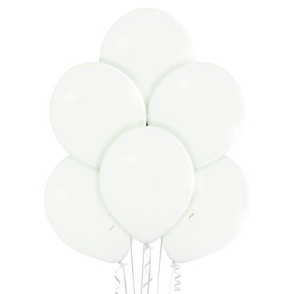 11" Ellie's White Latex Balloons (100 Count) - Ellie's Brand