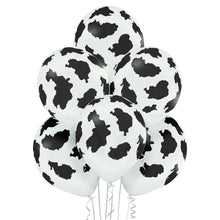 Load image into Gallery viewer, 12&quot; Ellie&#39;s Cow Print Latex Balloons (50 Count) - Ellie&#39;s Brand
