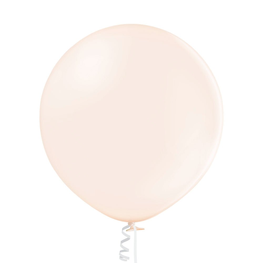 24" Ellie's Barely Blush Latex Balloons (10 Count) - Ellie's Brand