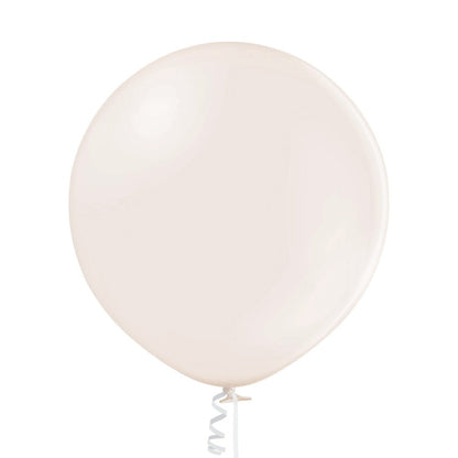 24" Ellie's Linen (White Sand) Latex Balloons (10 Count) - Ellie's Brand