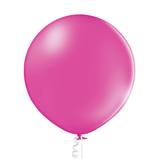 24" Ellie's Magenta (Hot Pink) Latex Balloons (10 Count) - Ellie's Brand