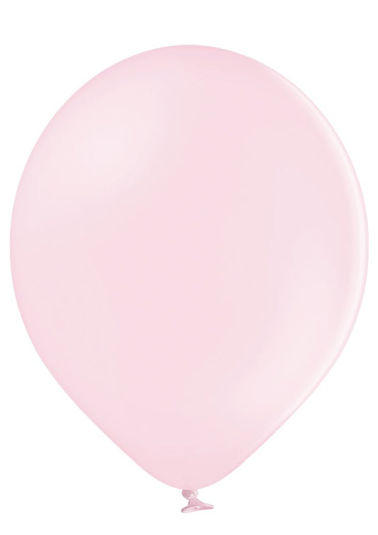 24" Ellie's Pink Lemonade (Pastel Pink) Latex Balloons (10 Count) - Ellie's Brand