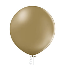 Load image into Gallery viewer, 24&quot; Ellie&#39;s Toasted Almond (Light Brown) Latex Balloons (10 Count) - Ellie&#39;s Brand
