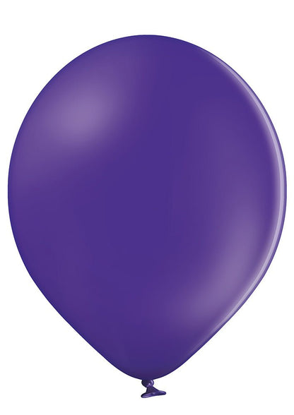 24" Ellie's Violet (Dark Purple) Latex Balloons (10 Count) - Ellie's Brand