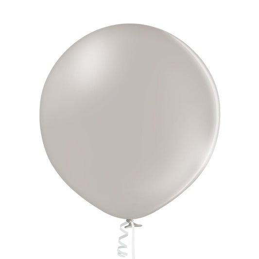 24" Ellie's Warm Greige (Gray Beige) Latex Balloons (10 Count) - Ellie's Brand