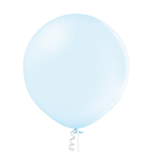 36" Ellie's Blue Mist (Pastel Blue) Latex Balloons (2 Count) - Ellie's Brand