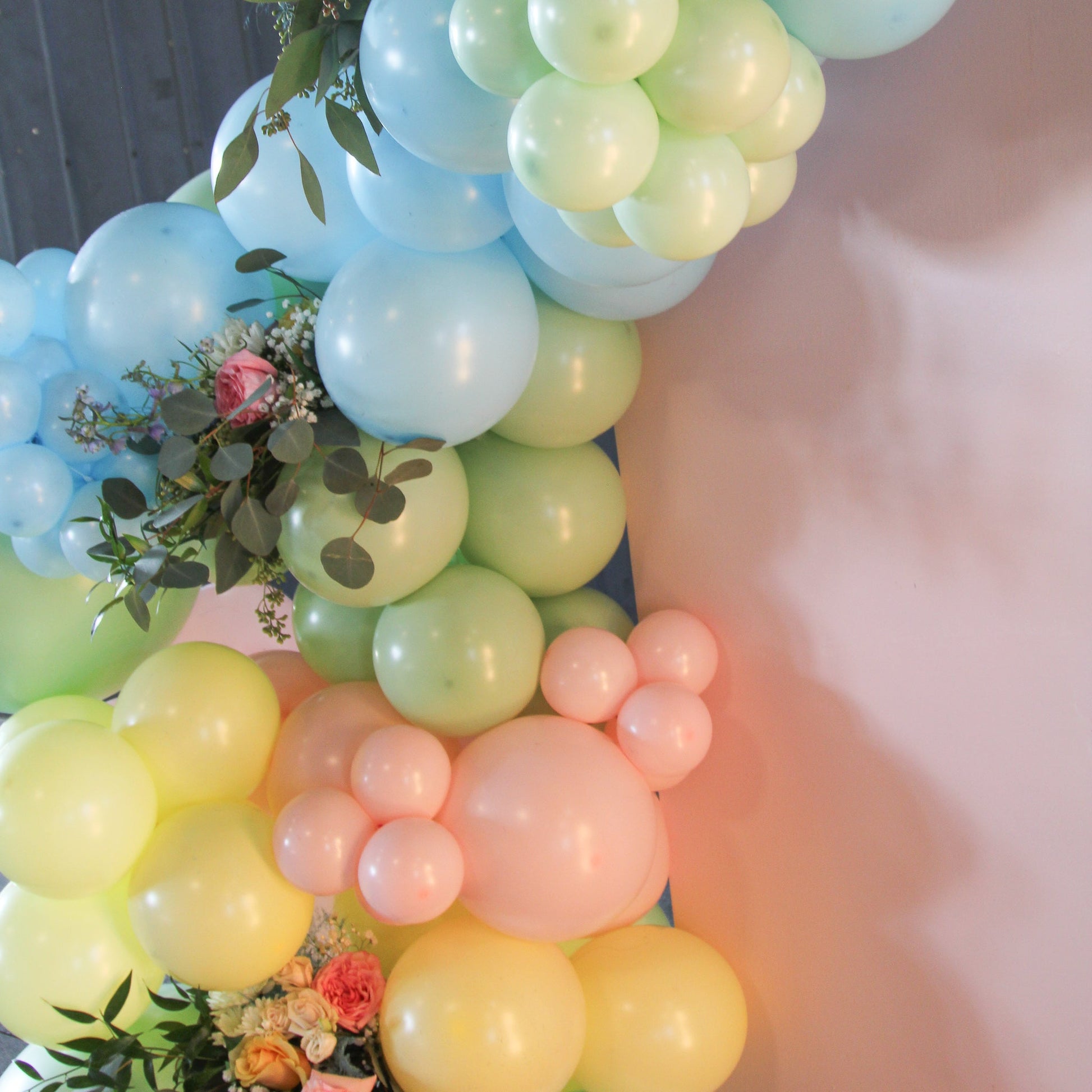 36" Ellie's Lemon Cream (Pastel Yellow) Latex Balloons (2 Count) - Ellie's Brand