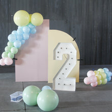 Load image into Gallery viewer, 36&quot; Ellie&#39;s Lemon Cream (Pastel Yellow) Latex Balloons (2 Count) - Ellie&#39;s Brand
