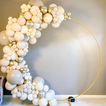 Load image into Gallery viewer, 36&quot; Ellie&#39;s Linen (White Sand) Latex Balloons (2 Count) - Ellie&#39;s Brand
