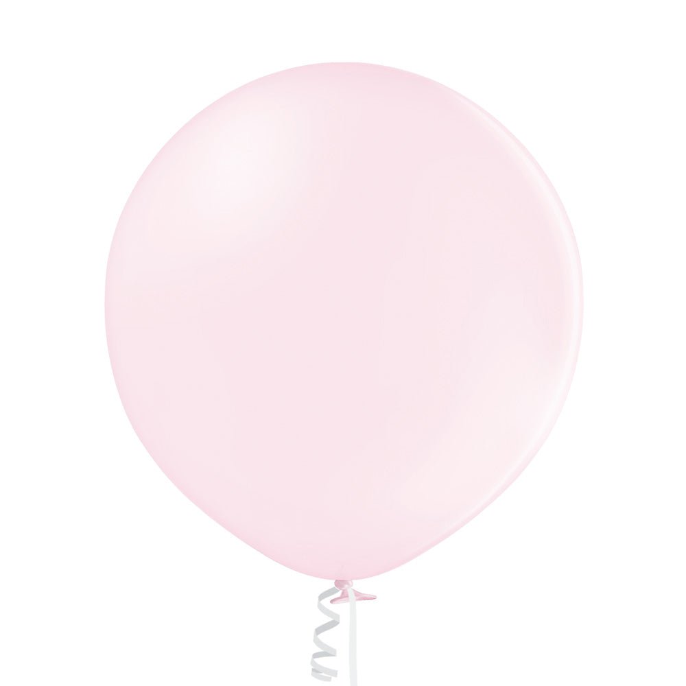 36" Ellie's Pink Lemonade (Pastel Pink) Latex Balloons (2 Count) - Ellie's Brand