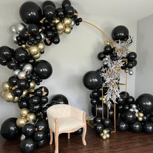 Load image into Gallery viewer, 5&quot; Ellie&#39;s Glazed (Chrome) Gold Latex Balloons (100 Count) - Ellie&#39;s Brand
