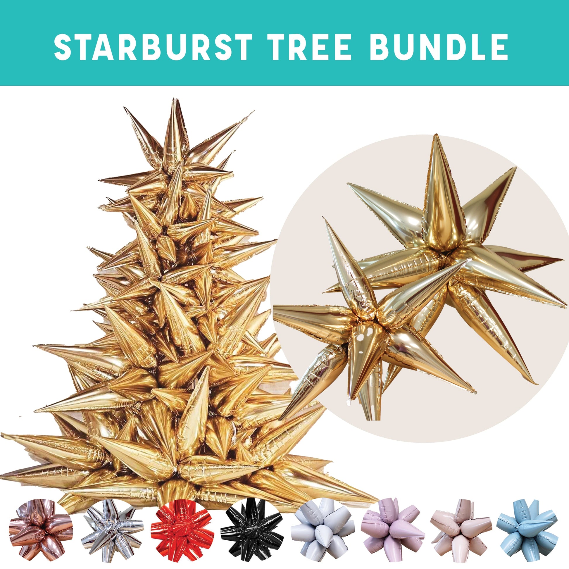 Starburst Balloon Tree Bundle - Ellie's Brand